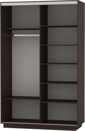 Шкаф-Купе 2-х Створчатый Тиффани Рамир Зеркальный 1000/1200/1400/1500/1600 мм/Разные Цвета