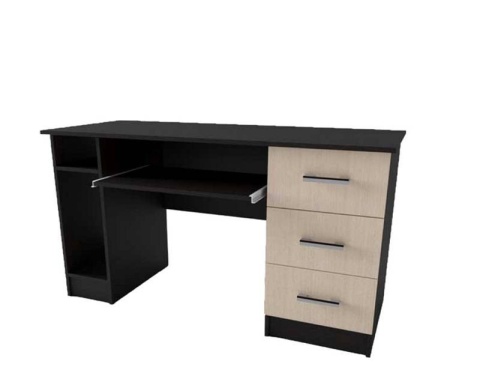 Письменно-Компьютерный Стол Стайл №4 (Ш-1384 x Г-570 x В-756 мм)/Разные Цвета