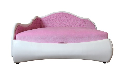 Кровать Тахта Угловая Моника с Ящиком для Хранения и Матрасом/Разные Цвета и Размеры 900/1200/1400/1600 мм